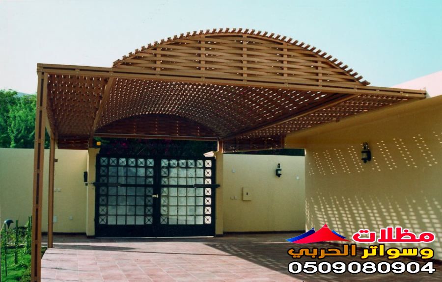 مظلات خشب اصطناعي في السعودية